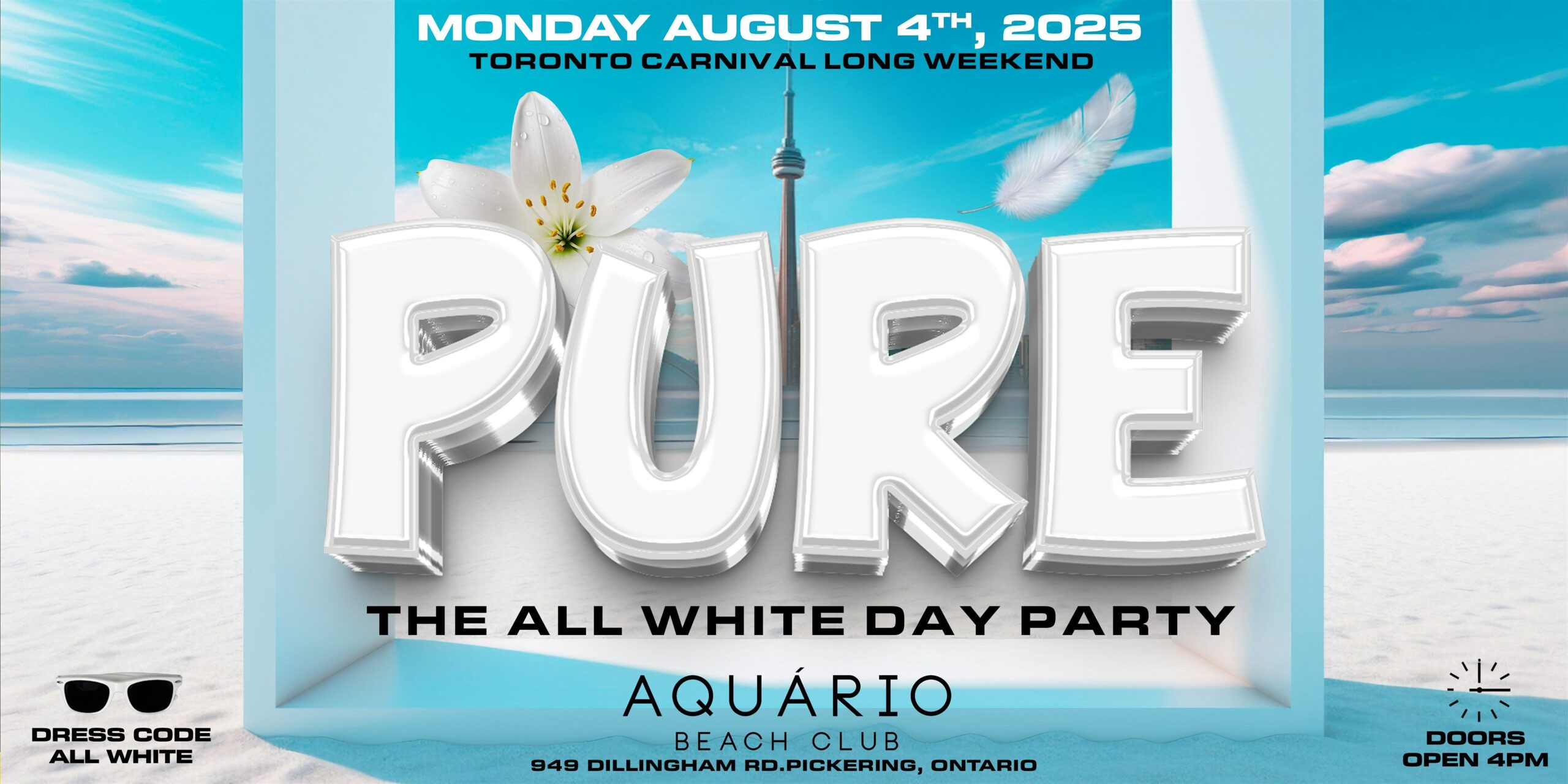 PURE – THE ALL WHITE DAY PARTY