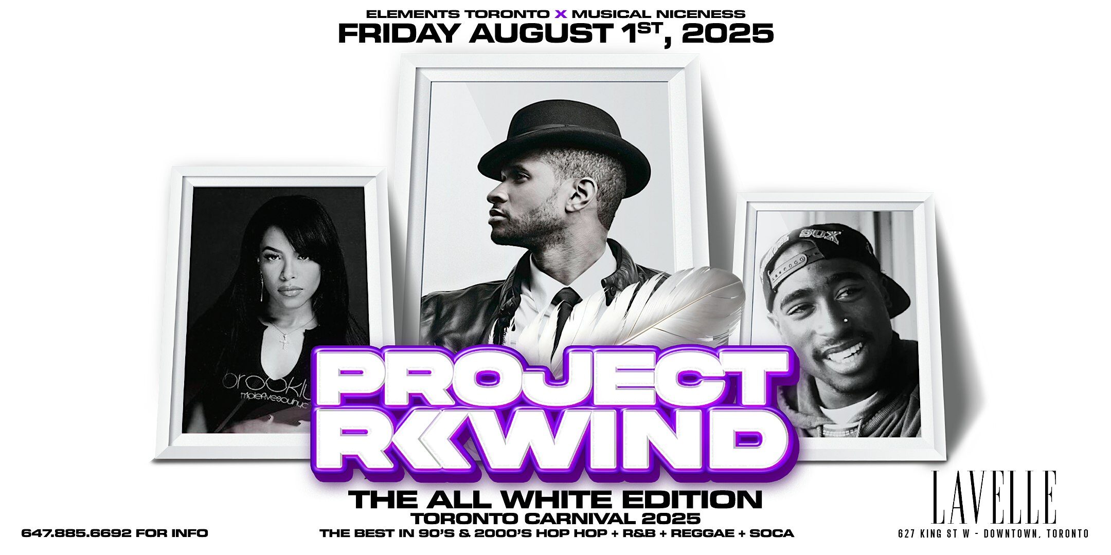 PROJECT REWIND – ALL WHITE EDITION @ Lavelle – CARNIVAL 2025
